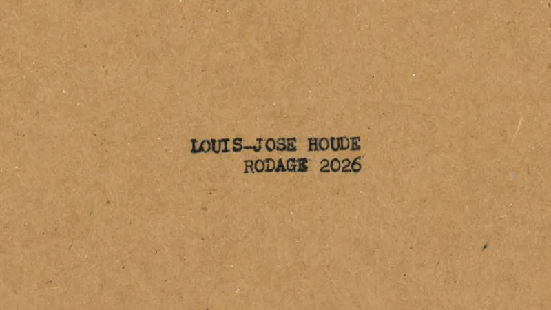Louis-Jose Houde - en rodage à Théâtre Manuvie
