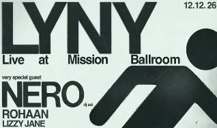 LYNY à Mission Ballroom