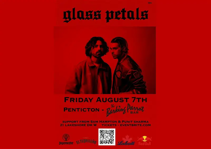 THE BARKING PARROT PRESENT: GLASS PETALS at The Barking Parrot
