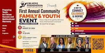 Family & Youth Event - First Annual Celebration (Only 4 spots left)