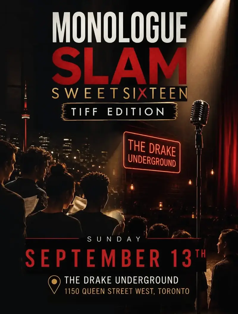 TIFF Monologue Slam at Drake Underground