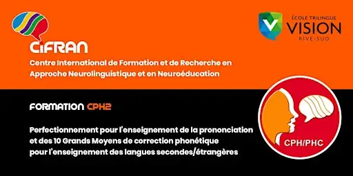 CPH2 - Québec - Optimiser la prononciation en langue seconde / étrangère à École Trilingue Vision Rive-Sud