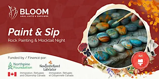 BLOOM Paint & Sip: Rock Painting & Mocktail Night