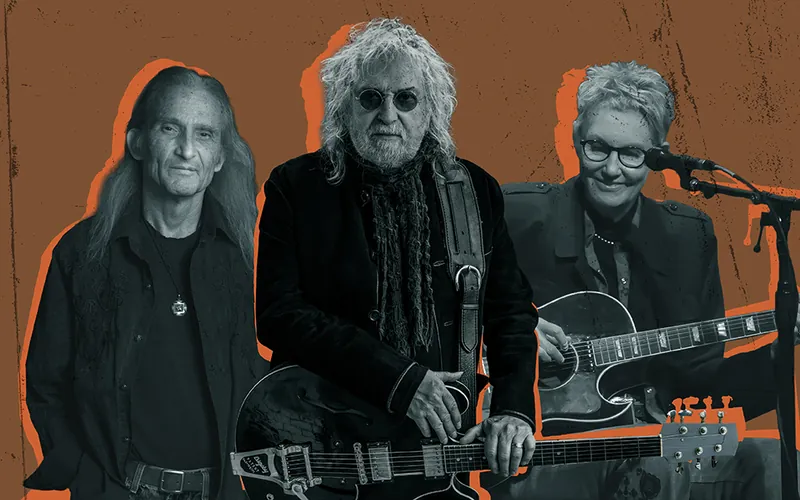Songs & Stories: Ray Wylie Hubbard, Eliza Gilkyson, Jimmie Dale Gilmore at KiMo Theatre