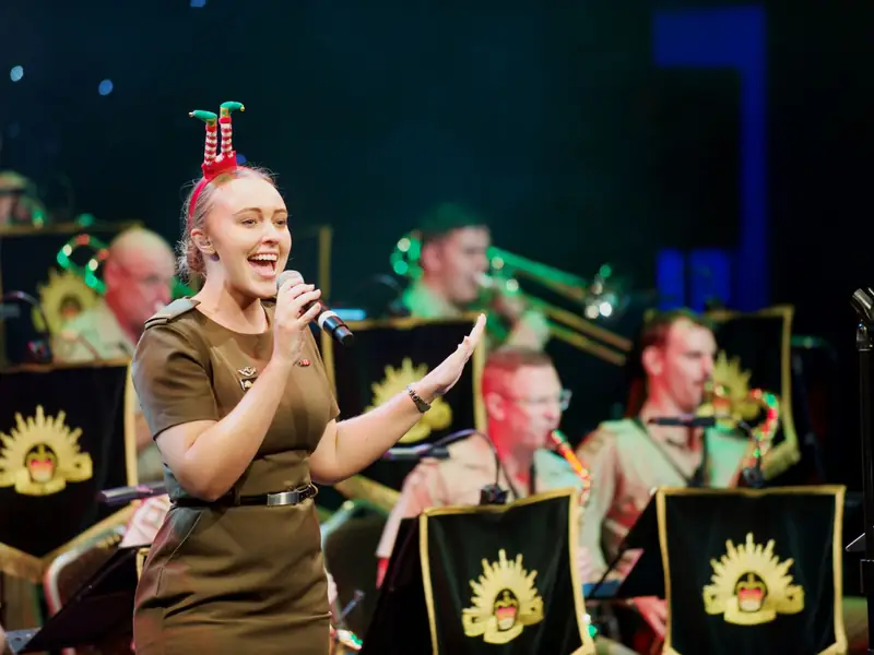 The Australian Army Band en Empire Theatre