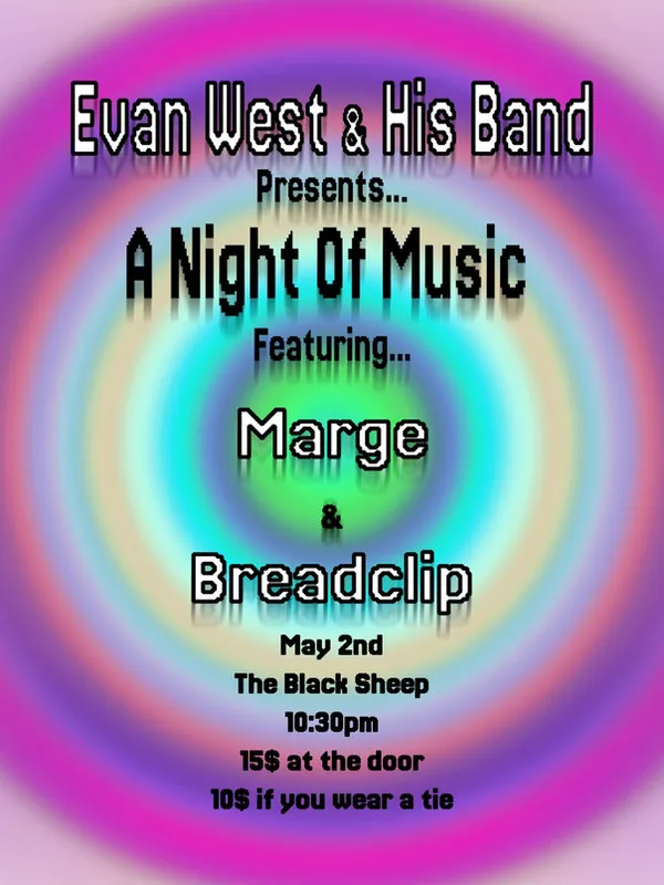 Evan West & His Band at The Black Sheep