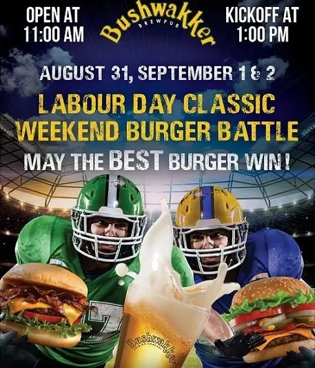 OPEN LABOUR DAY CLASSIC SUNDAY à Bushwakker Brewpub
