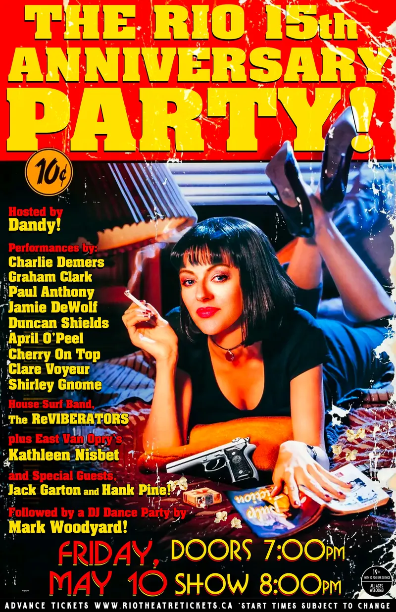 The Rio Theatre’s 15th Anniversary Party