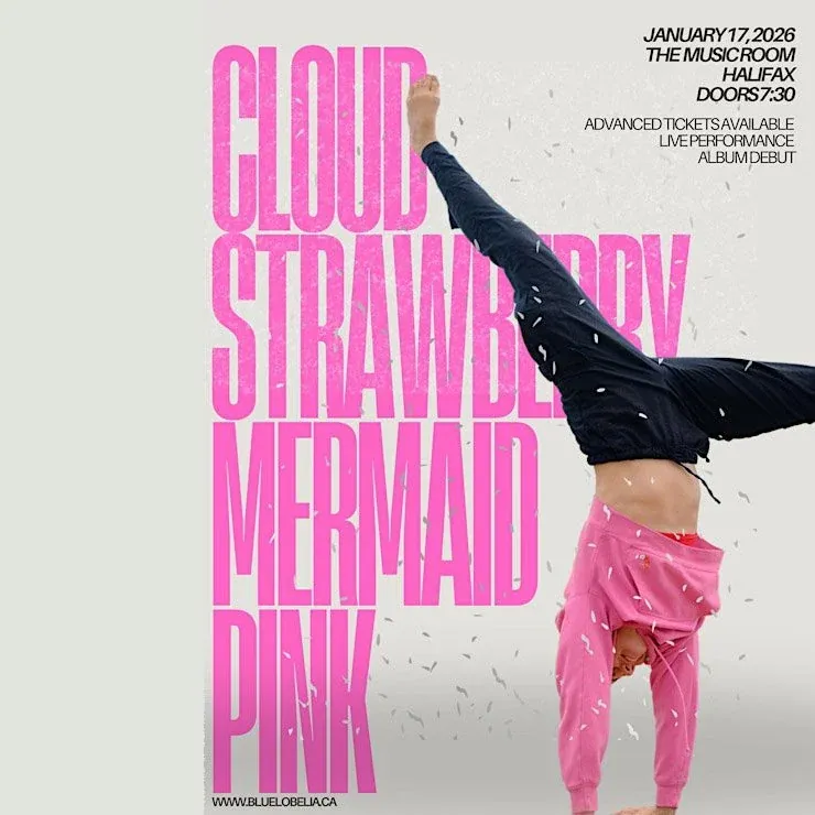 Blue Lobelia Album Release: 'cloud strawberry mermaid pink' — The Peggy Corkum Music Room