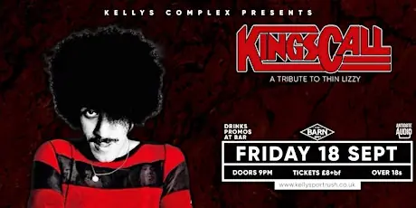 Kings Call - NIs Finest Thin Lizzy Tribute live at The Barn at Kelly's Complex