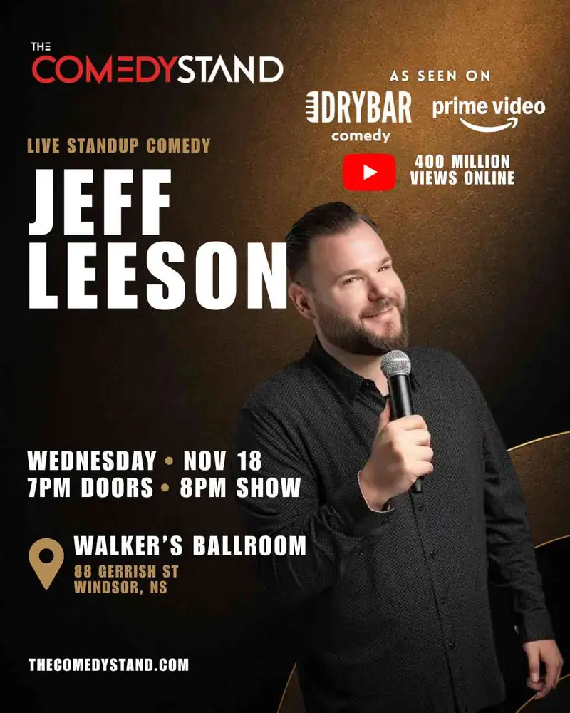 JEFF LEESON: Live in Windsor en Walker's Restaurant