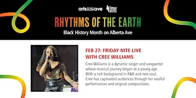Friday Nite Live Music Series - Cree Williams