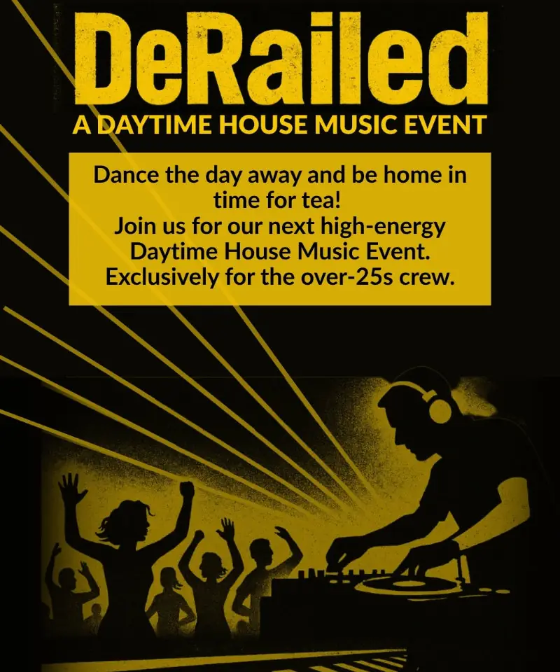 DeRailed – Daytime House Music Event à Tetbury Goods Shed