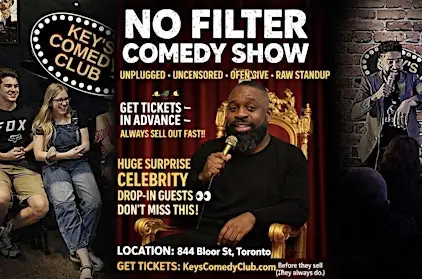 EDGY NO FILTER COMEDY SHOW (CANCELED OFFENSIVE SHOW) – TORONTO STAND UP