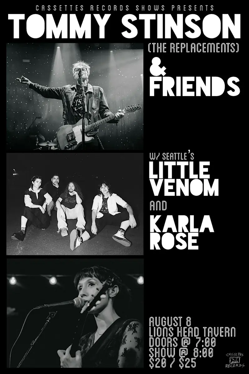 Tommy Stinson (The Replacements) & Friends at Lion's Head Tavern