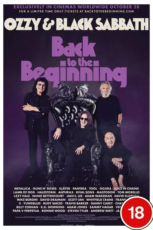 Ozzy & Black Sabbath: Back To The Beginning at The Stag