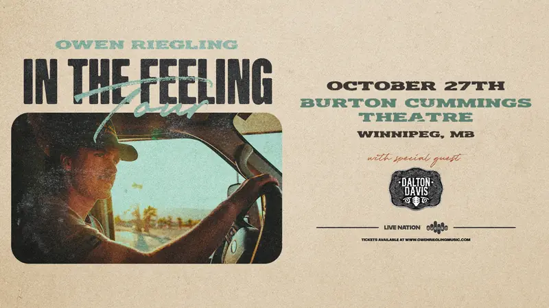 Owen Riegling at Burton Cummings Theatre
