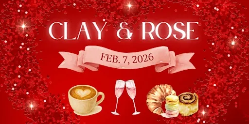 Clay & Rosé Galentines Afternoon at Canopy Studio
