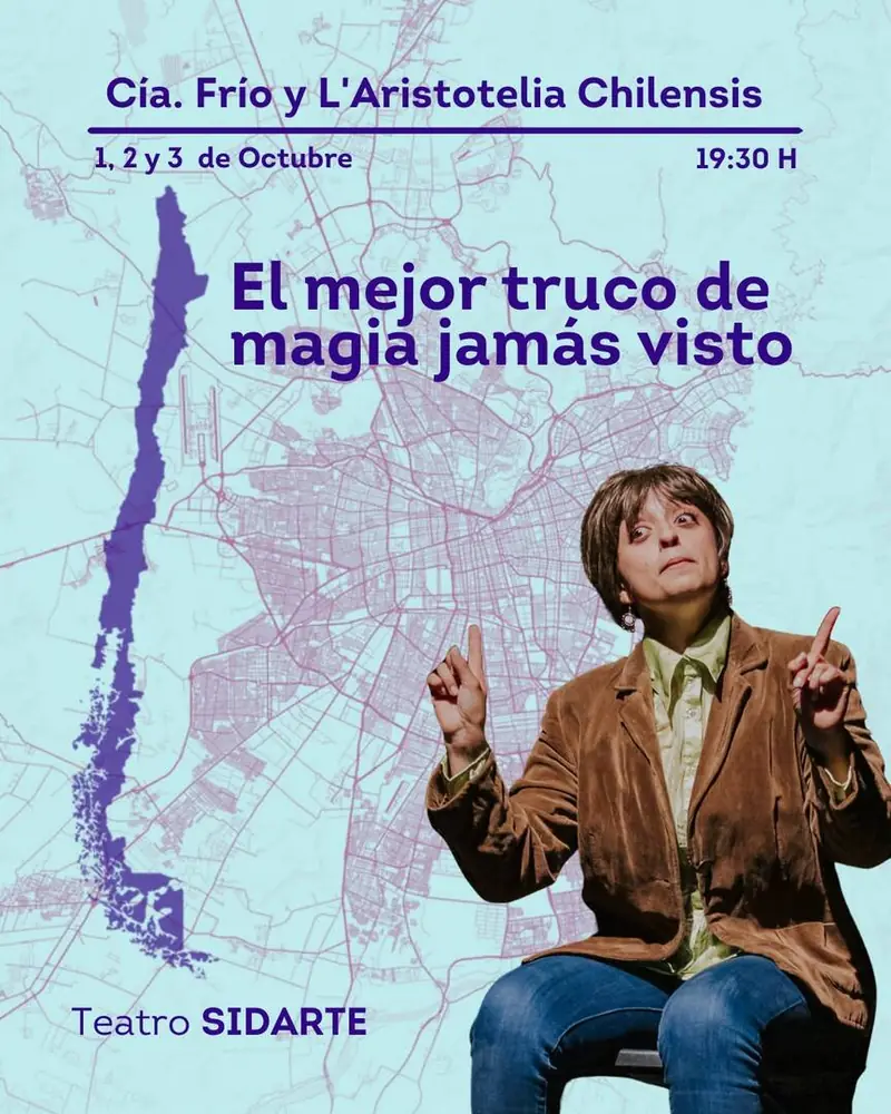 El mejor truco de magia jamas visto - Cia. Frio y L'Aristotelia Chilensis en Teatro Sidarte
