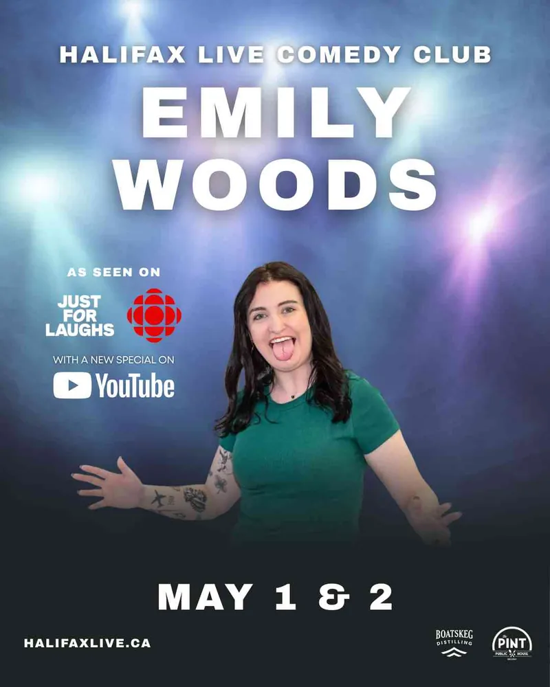 EMILY WOODS: Live in Halifax