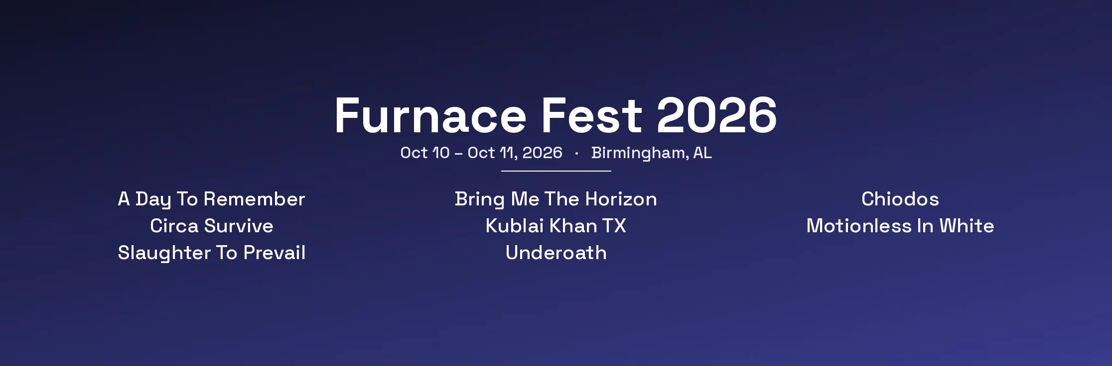 Furnace Fest 2026