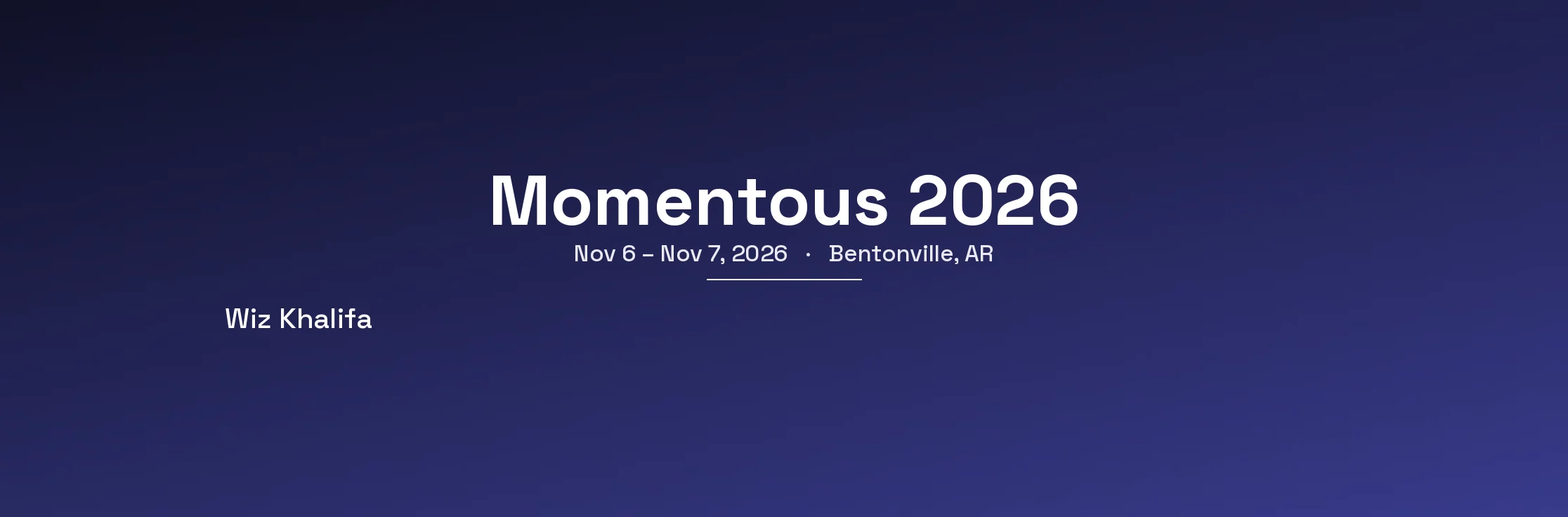 Momentous 2026
