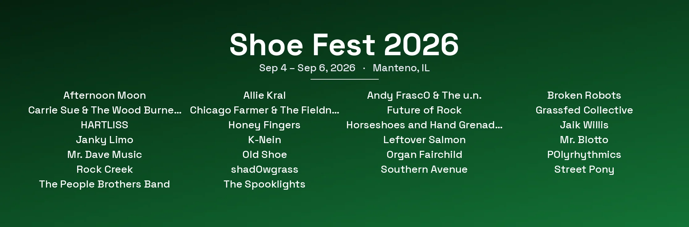Shoe Fest 2026