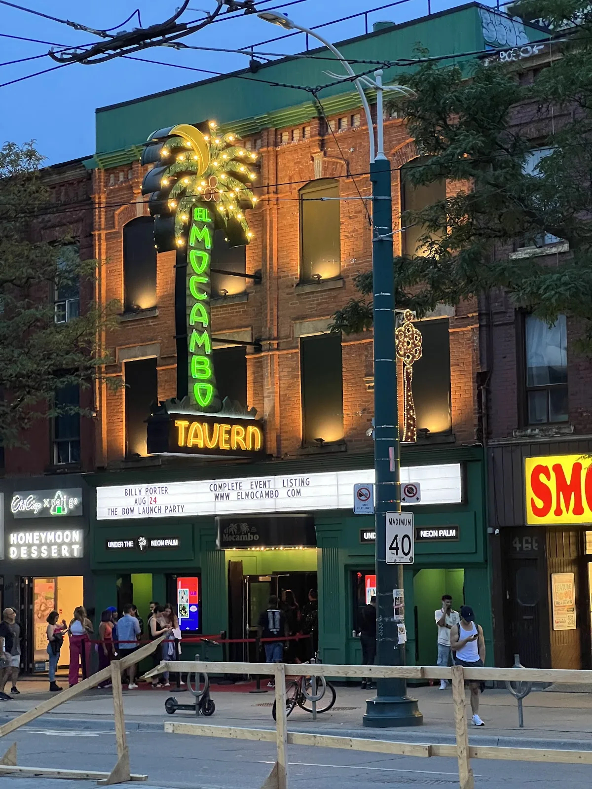 The Starlight Room at The El Mocambo in Toronto, ON