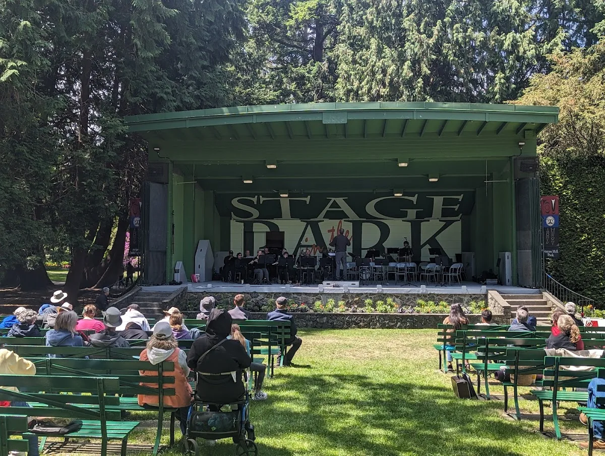 Stage in the Park (Cameron Bandshell) in Victoria, BC