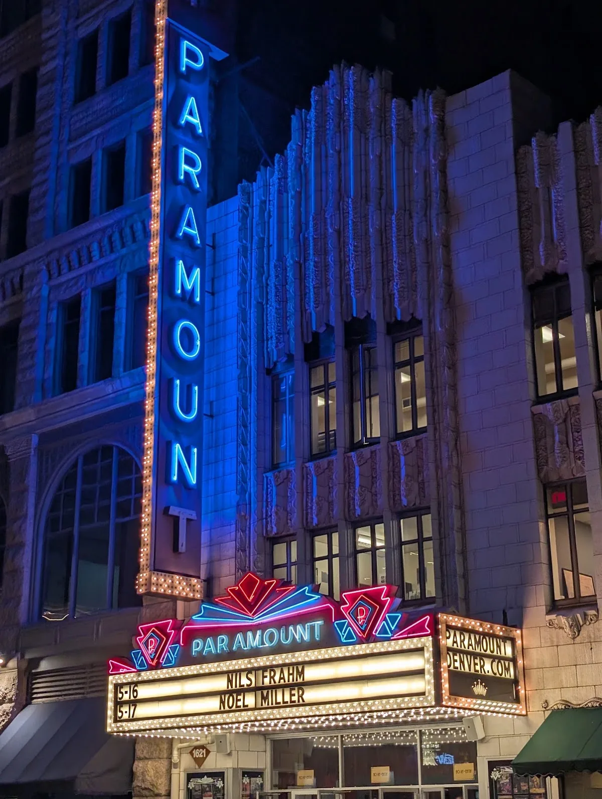 Paramount Theatre in Denver, CO