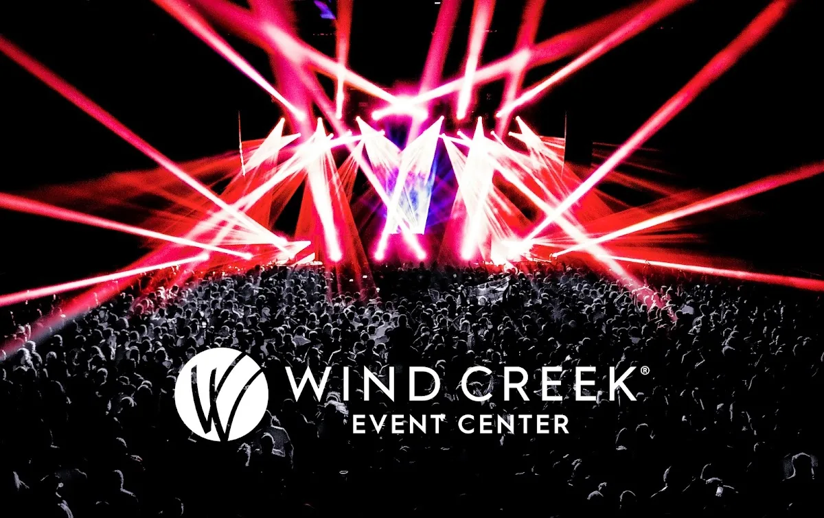 The Wind Creek Event Center in Bethlehem, PA