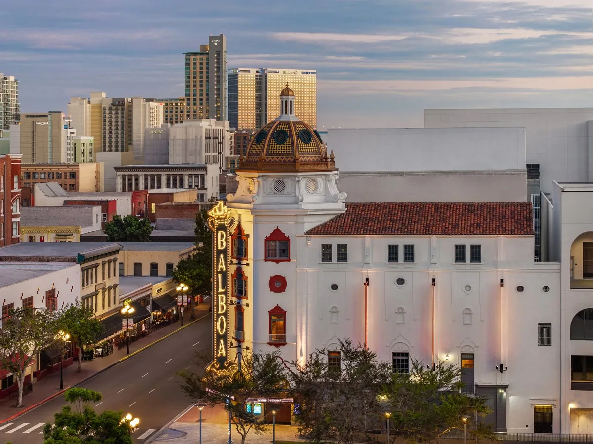 Balboa Theatre in San Diego, CA
