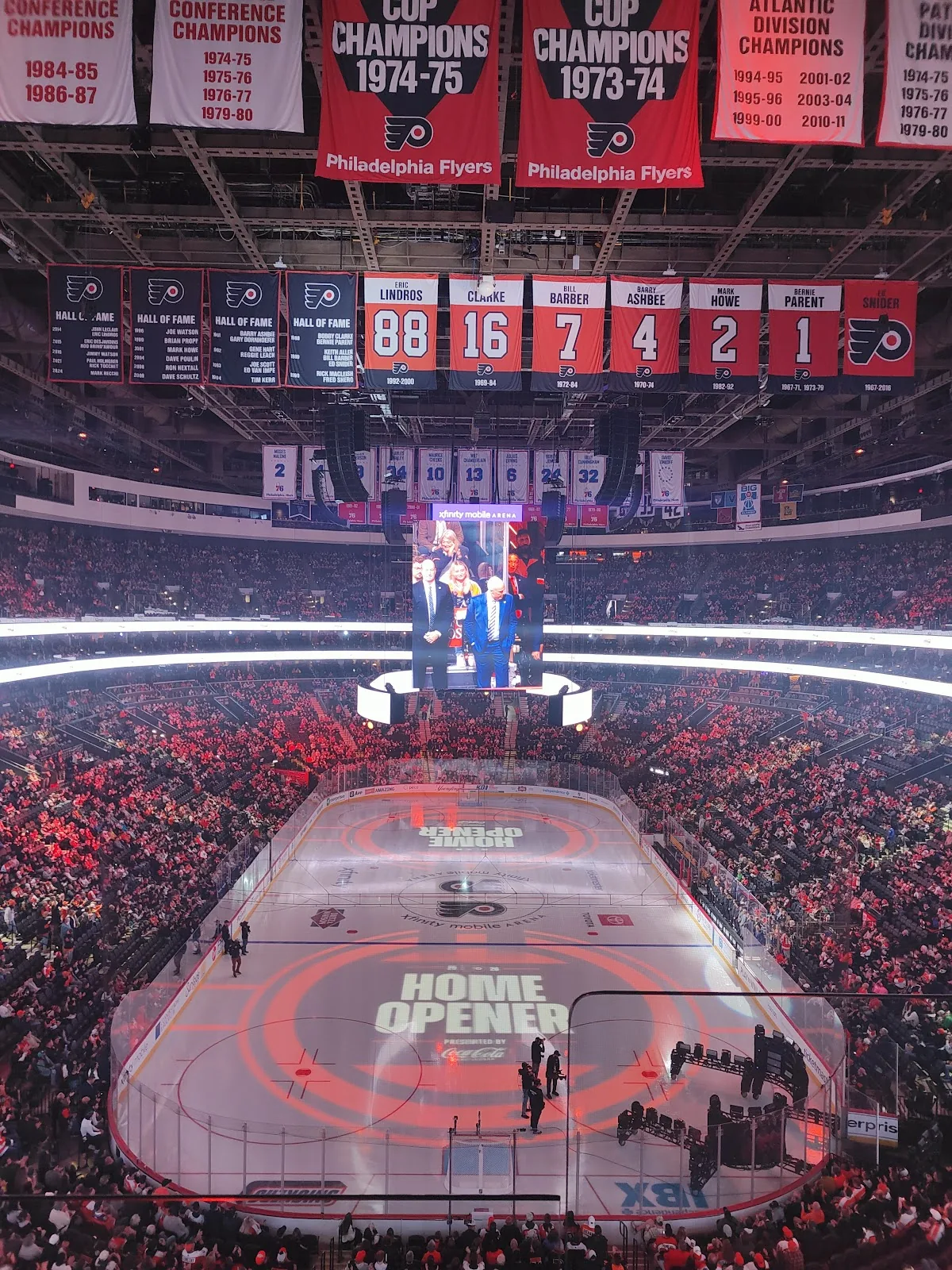 Xfinity Mobile Arena in Philadelphia, PA