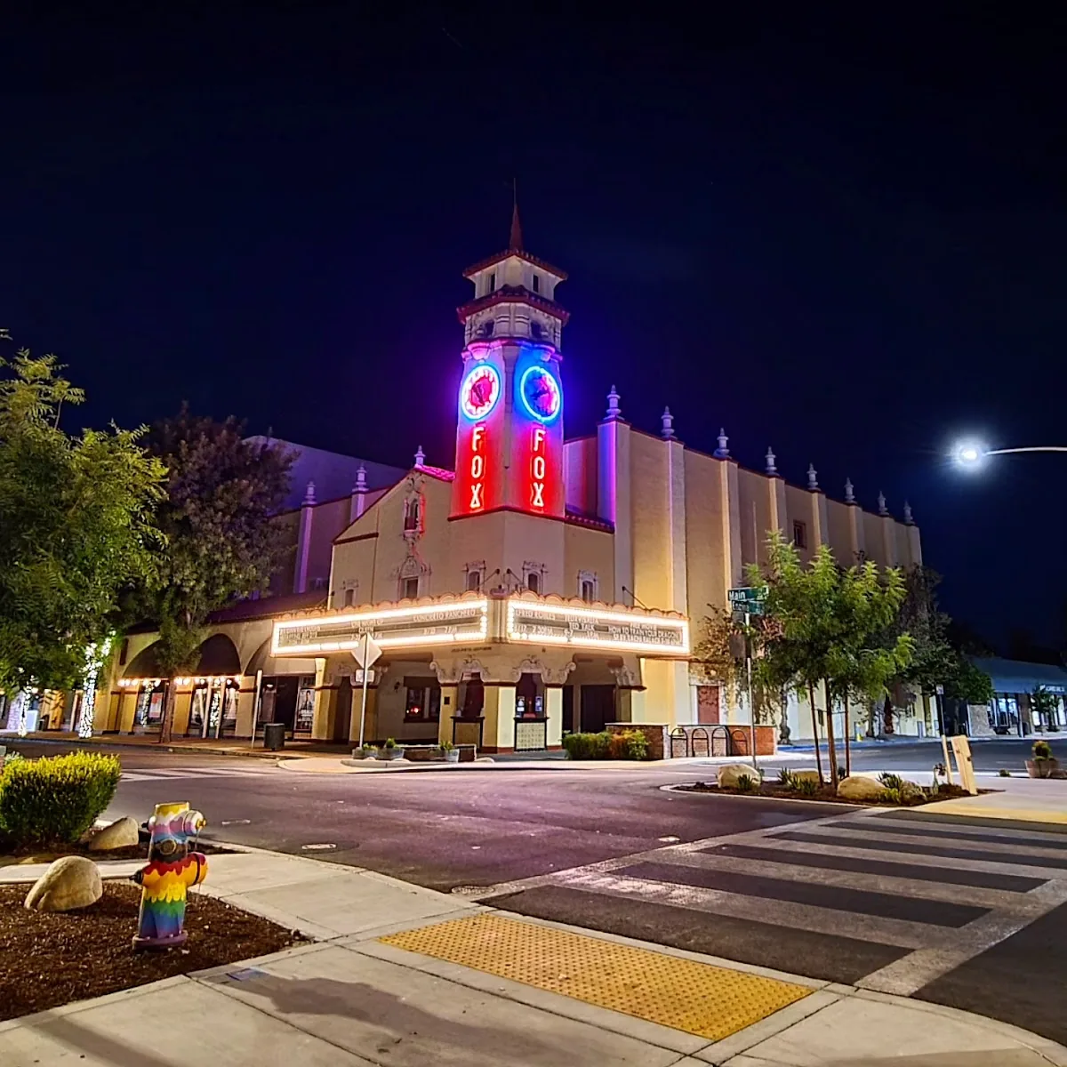 The Visalia Fox Theatre in Visalia, CA
