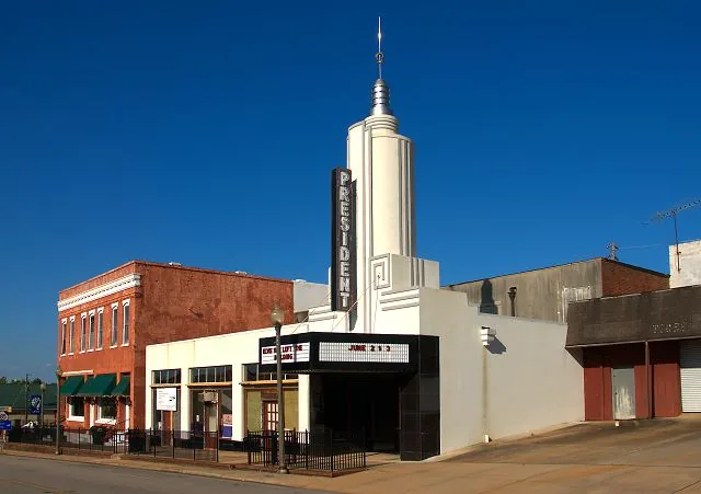 The President Theatre in Manchester, GA