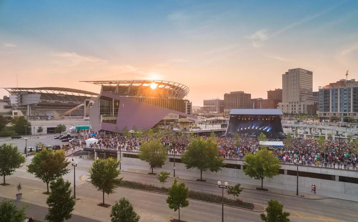 The Andrew J Brady Music Center in Cincinnati, OH