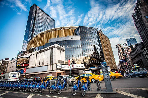 Madison Square Garden in New York City, NY