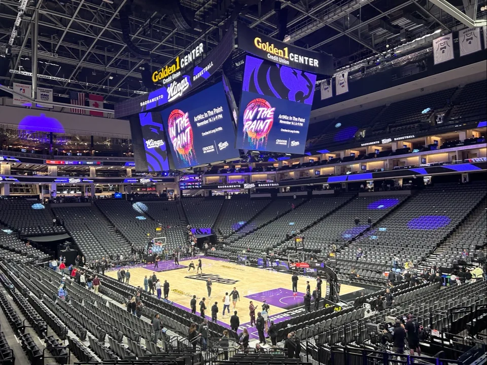 Golden 1 Center in Sacramento, CA