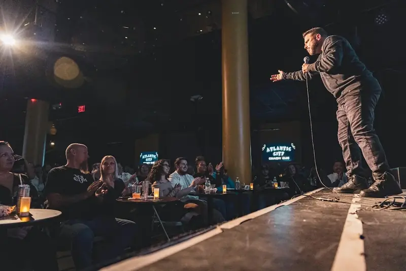 Matt Vita, Julia Kastner, Tyler Groce at Atlantic City Comedy Club