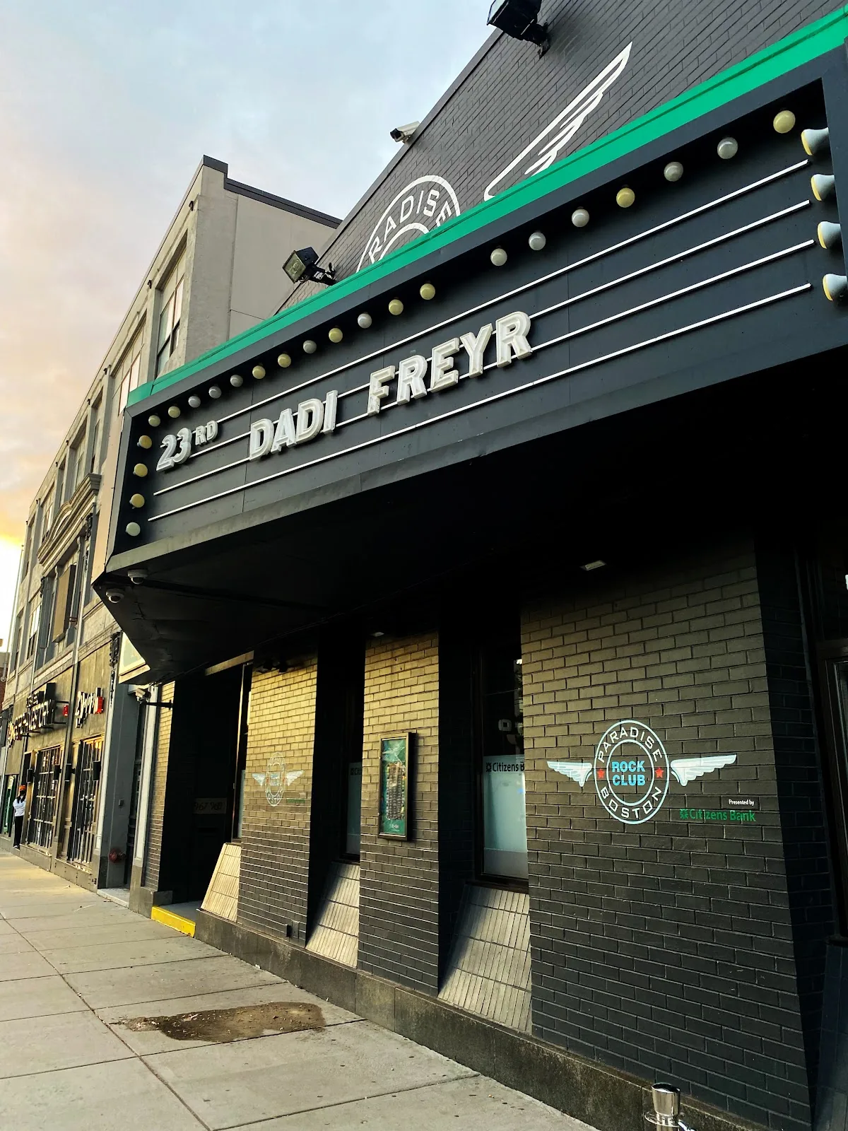 Paradise Rock Club presented by Citizens in Boston, MA