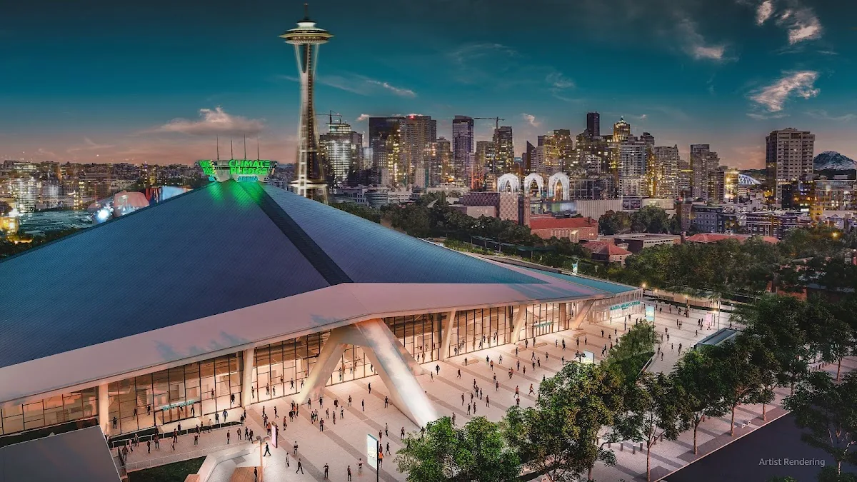 Climate Pledge Arena in Seattle, WA