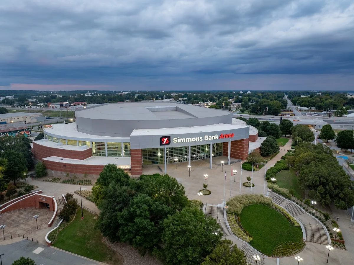 Simmons Bank Arena in North Little Rock, AR