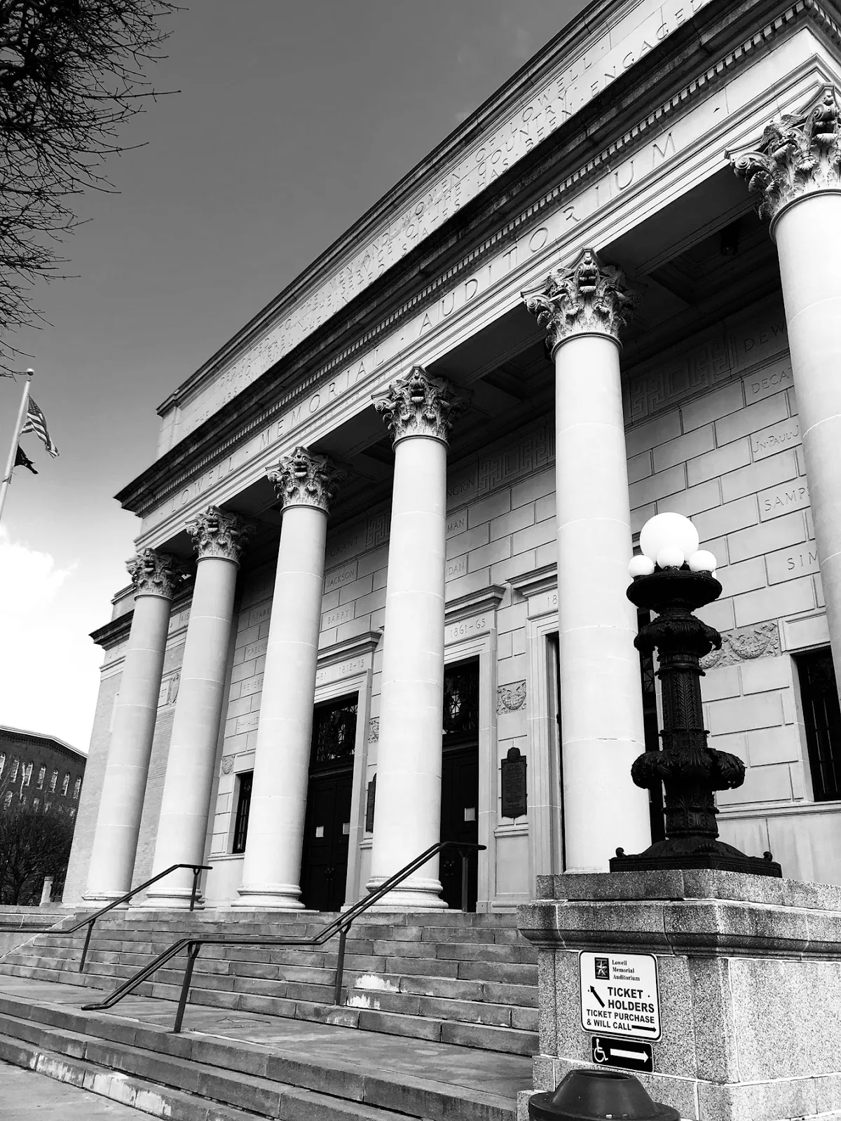 Lowell Memorial Auditorium in Lowell, MA