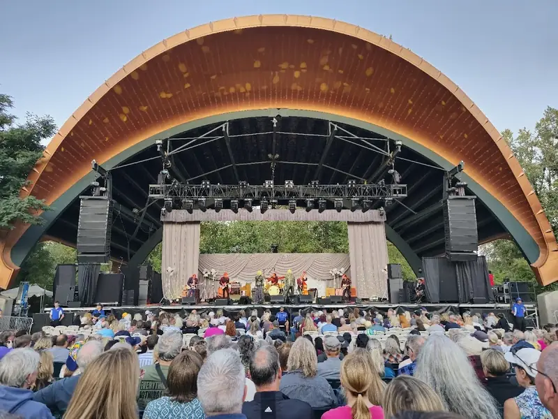 Bob Dylan à Cuthbert Amphitheater