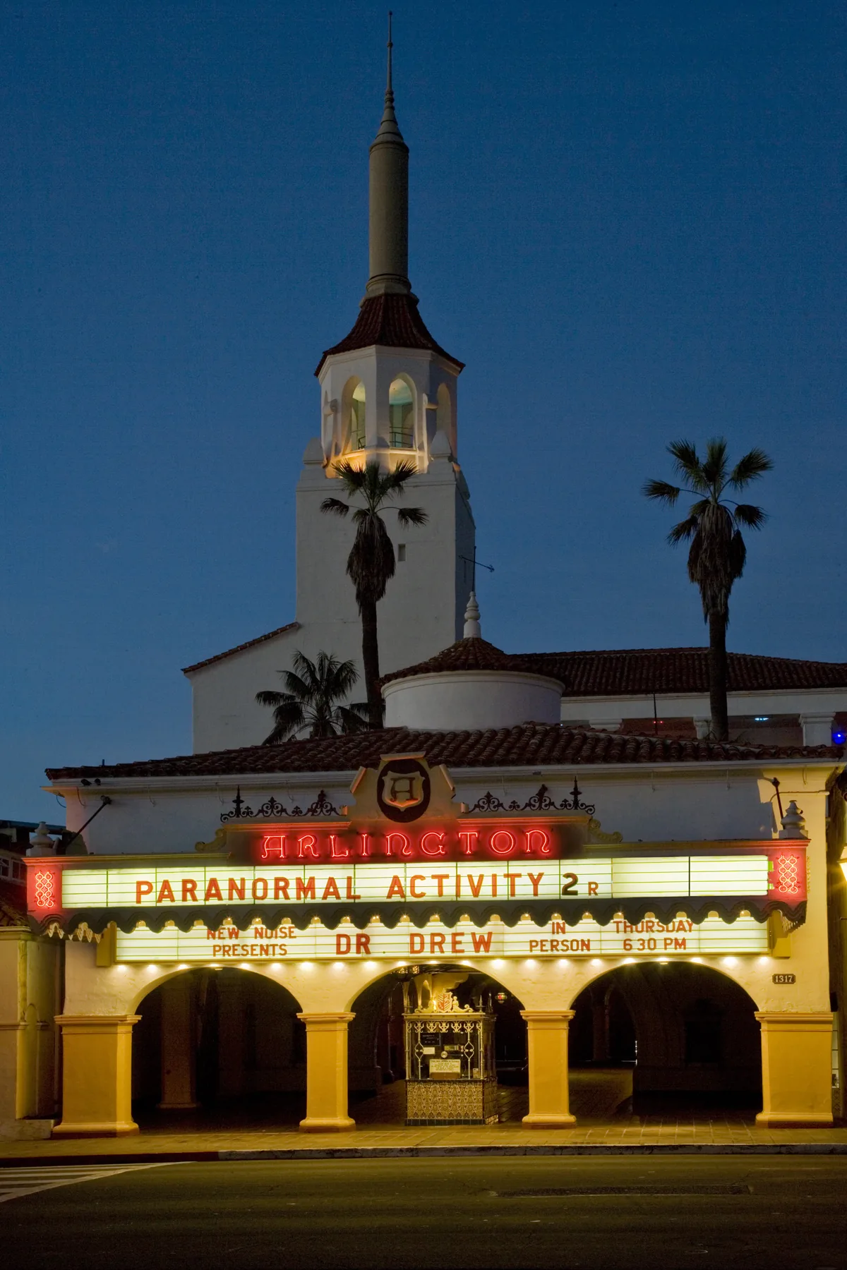 Arlington Theatre in Santa Barbara, CA