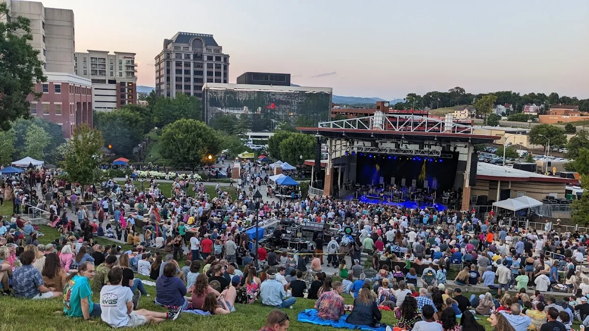 Elmwood Park Amphitheater in Roanoke, VA