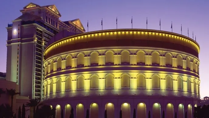 The Colosseum at Caesars Palace in Las Vegas, NV
