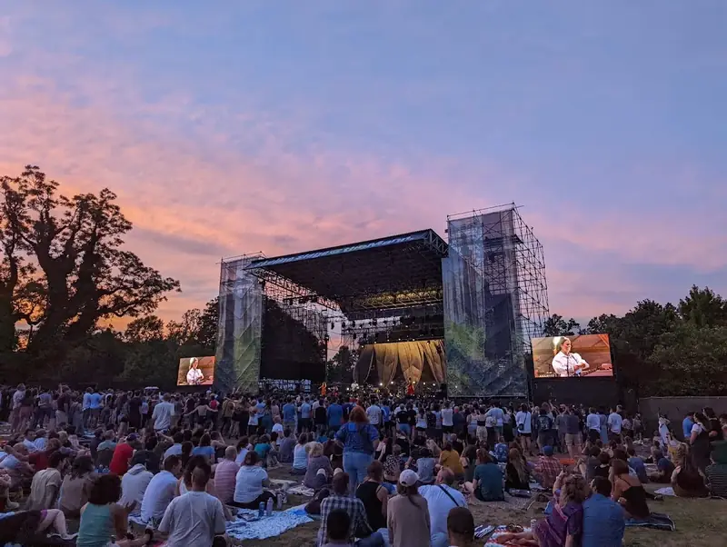 Ella Mai at Skyline Stage at Highmark Mann