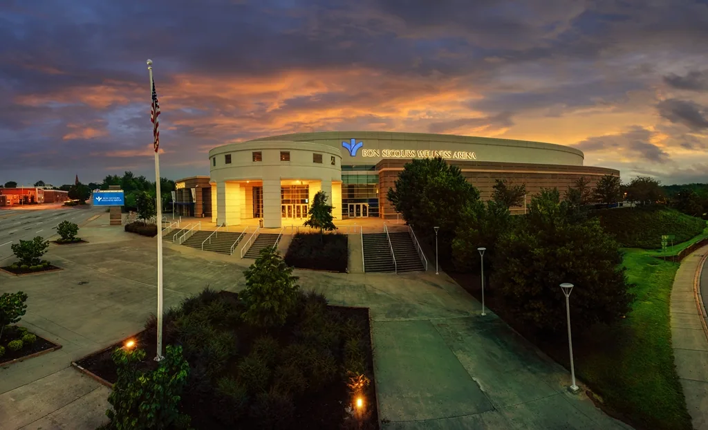 Bon Secours Wellness Arena in Greenville, SC