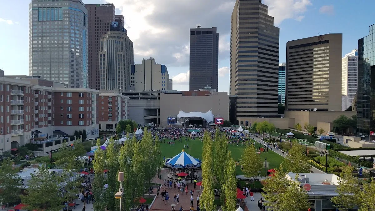 Columbus Commons in Columbus, OH
